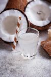 Coconut water. Organic healthy drink